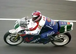 Sito Pons en el GP de Japón 1989