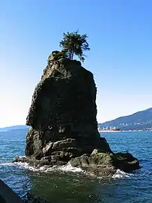 La Siwash Rock, en Canadá