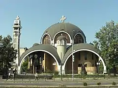 Catedral de San Clemente de Ohrid en Skopje, en Macedonia del Norte (1972-1990)