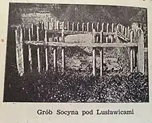 Tumba de Fausto Socino en Lusławice.