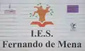 IES Fernando de Mena, cartel (Socuéllamos)