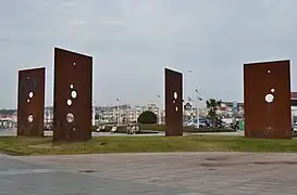 Escultura Sombras de Luz de Fernando Alba Álvarez.