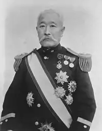 2.º Residente-General, el vizconde Sone Arasuke, el 14 de junio de 1909.