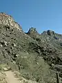 Las Montañas de Santa Catalina en el desierto de Sonora, cerca de Tucsón, Arizona.