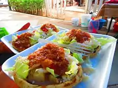 Sopes de Pabellón de Arteaga.