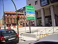 Calle Bravo Murillo, en el extrarradio del siglo XIX y actualmente en plena Almendra central de Madrid, con inmuebles de distintas épocas.