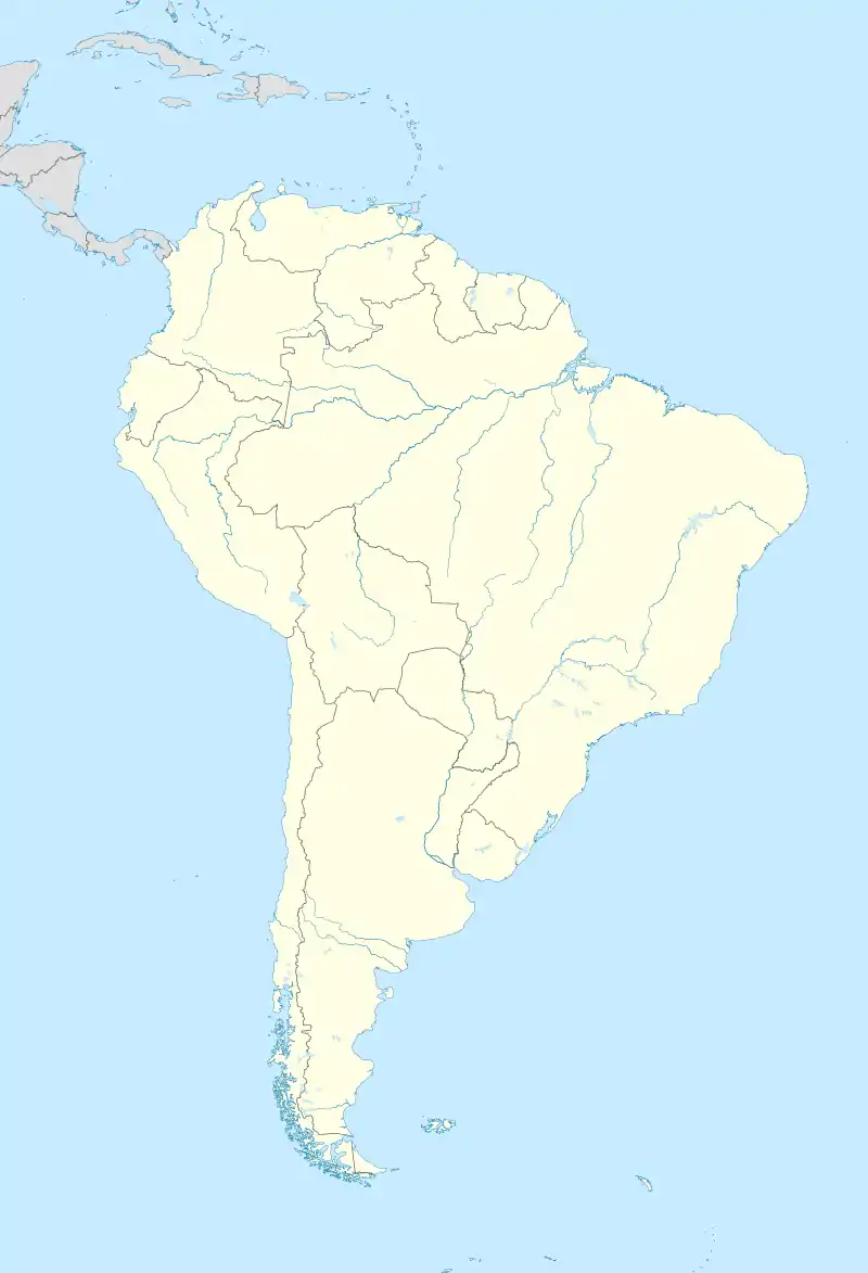  ubicada en América del Sur