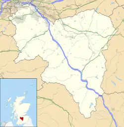 Biggar ubicada en South Lanarkshire