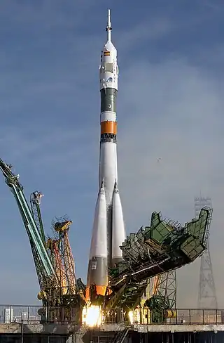 Lanzamiento de Soyuz TMA-3