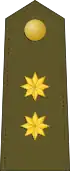 Divisa de teniente coronel