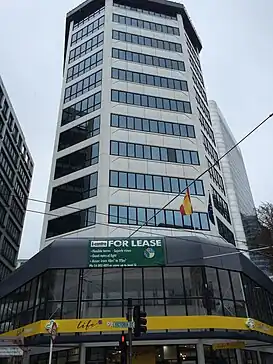 Edificio alojando a la Embajada de España en Wellington.