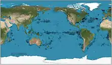 Distribución de Physeter macrocephalus