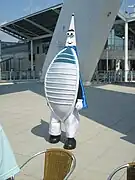 'Spinny',  la antigua mascota de Spinnaker Tower.