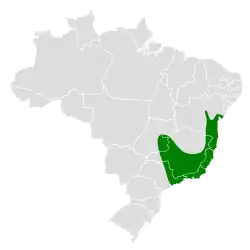 Distribución geográfica del semillero de Dubois.