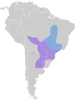 Distribución geográfica del semillero ventricanela.