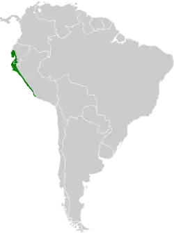 Distribución geográfica del semillero peruano.