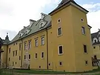 Castillo Opaliński en Spytkowice.