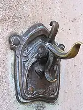 Detalle de la puerta