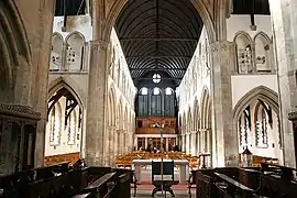 Interior de la iglesia