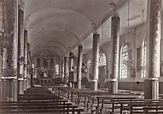 Vista interior durante los años 1920