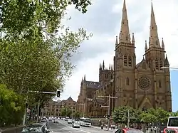 Catedral de Santa María, Sídney (1868-1882;-2000)