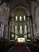 Interior, chancel