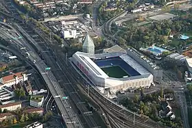 El St. Jakob-Park sirvió como sede de la final