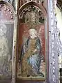 Santa Bárbara, Ranworth Rood Screen, c.1430, Iglesia de Santa Elena, Ranworth, Norfolk, Reino Unido.