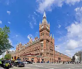 Estación de St. Pancras en Londres, Reino Unido