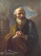 Arrepentimiento de Pedro, Petr Brandl, 1724