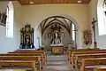 Iglesia de san Willibaldo en Unterölsbach, municipio de Berg in der Oberpfalz