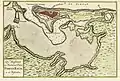 Mapa de 1766 por Isaak Tirion