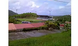 Estadio Alfred Marie-Jeanne, propiedad del equipo RC Rivière-Pilote