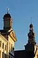 Ayuntamiento e iglesia de la Asunción, plaza mayor