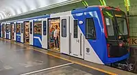 Metro de Minsk puesto en servicio en 2020.