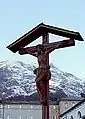 Estatua ent Santuario di Oropa, Italia