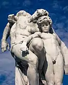El juramento de Espartaco, escultura de Louis Ernest Barrias. Jardin des Tuileries, París (Francia).