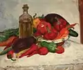 Bodegón con verduras
