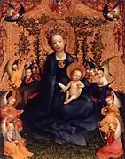Virgen del Rosal, de Stefan Lochner.