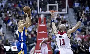 Partido de baloncesto de la NBA.