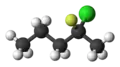 2-cloro-2-fluoropentano