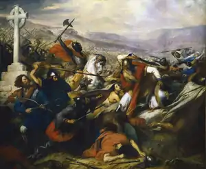 Bataille de Poitiers, en octobre 732 (1834-1837)