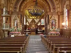 Interior de la catedral