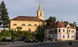 La iglesia: la kostel sv. Máří Magdaleny