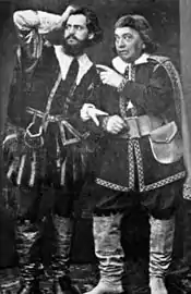 Don Juan y Leporello (F. K. y Ósip Petrov).