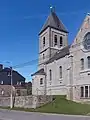 Stoumont, la iglesia: l'église Saint-Hubert