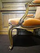 Sillón estilo Luis XV