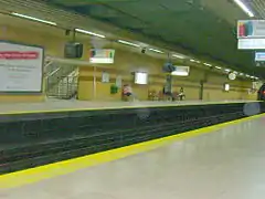 Andén de la estación