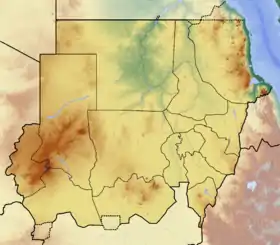 Desierto de Nubia Gorda ubicada en Sudán