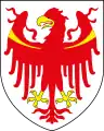 Escudo de la provincia italiana de Bolzano/Bozen, Südtirol/Tirol del Sur